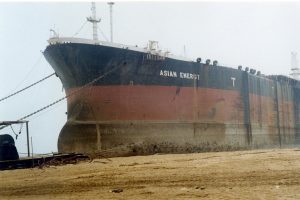 Tanker scrapping